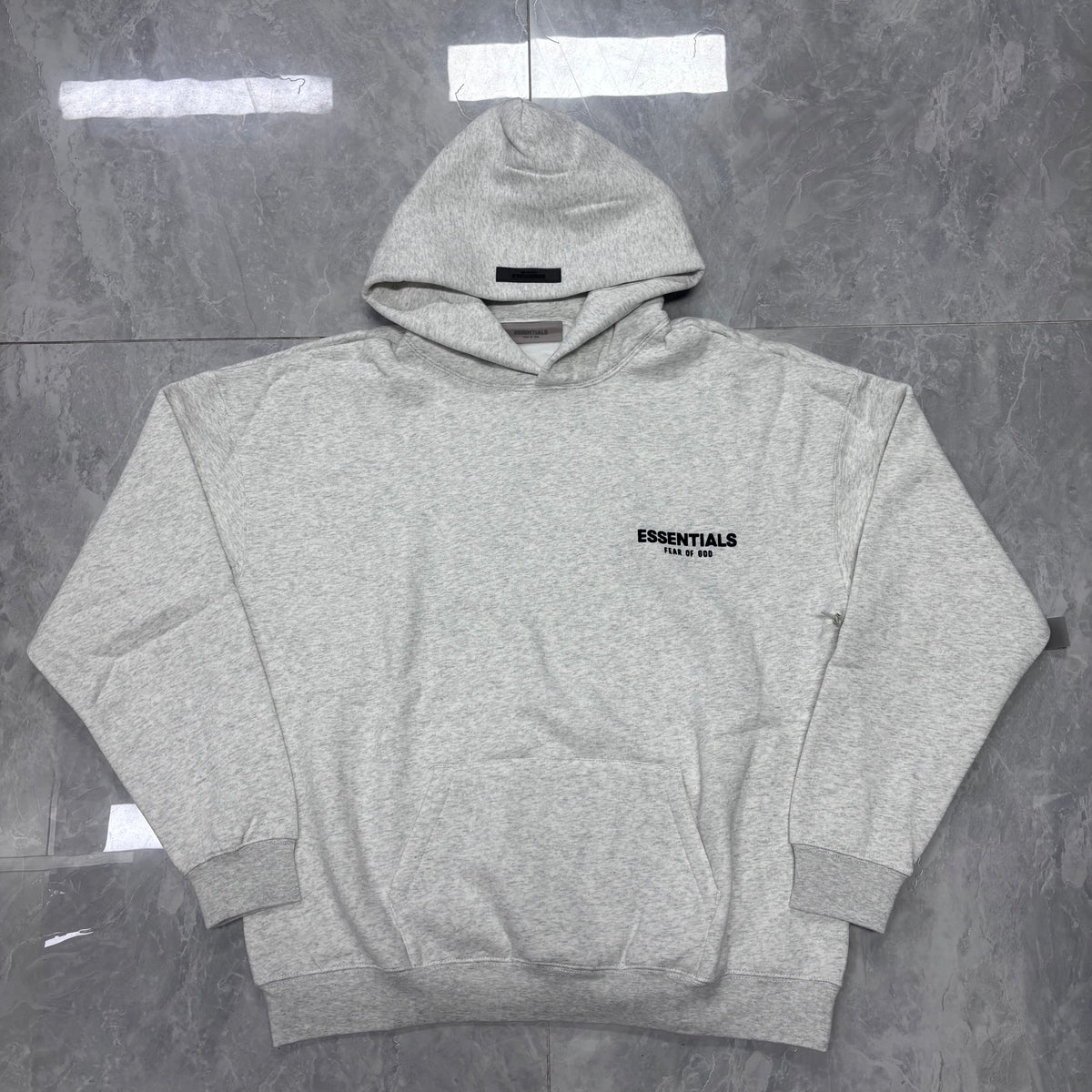 Light oatmeal Essentials Hoodie