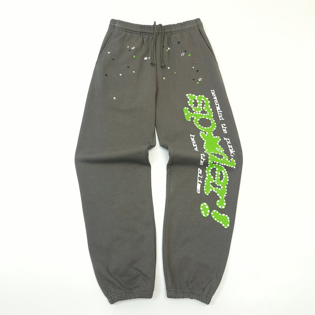 Sp5der Dark Grey Sweatpants