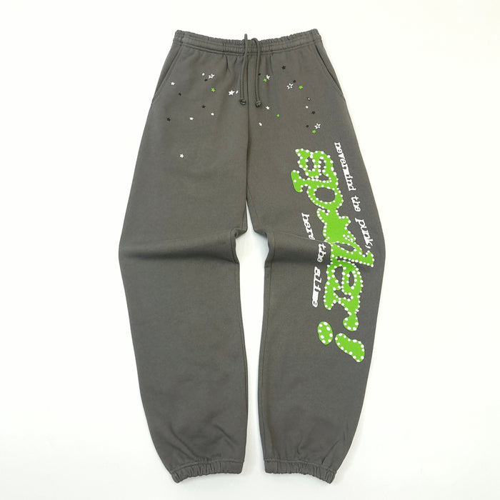 Sp5der Dark Grey Sweatpants