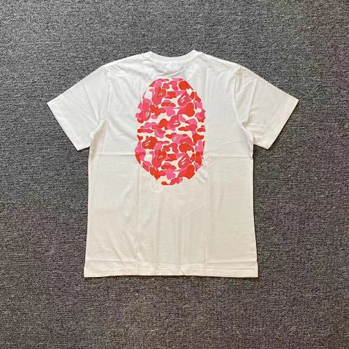 White and Pink Bape Shirt