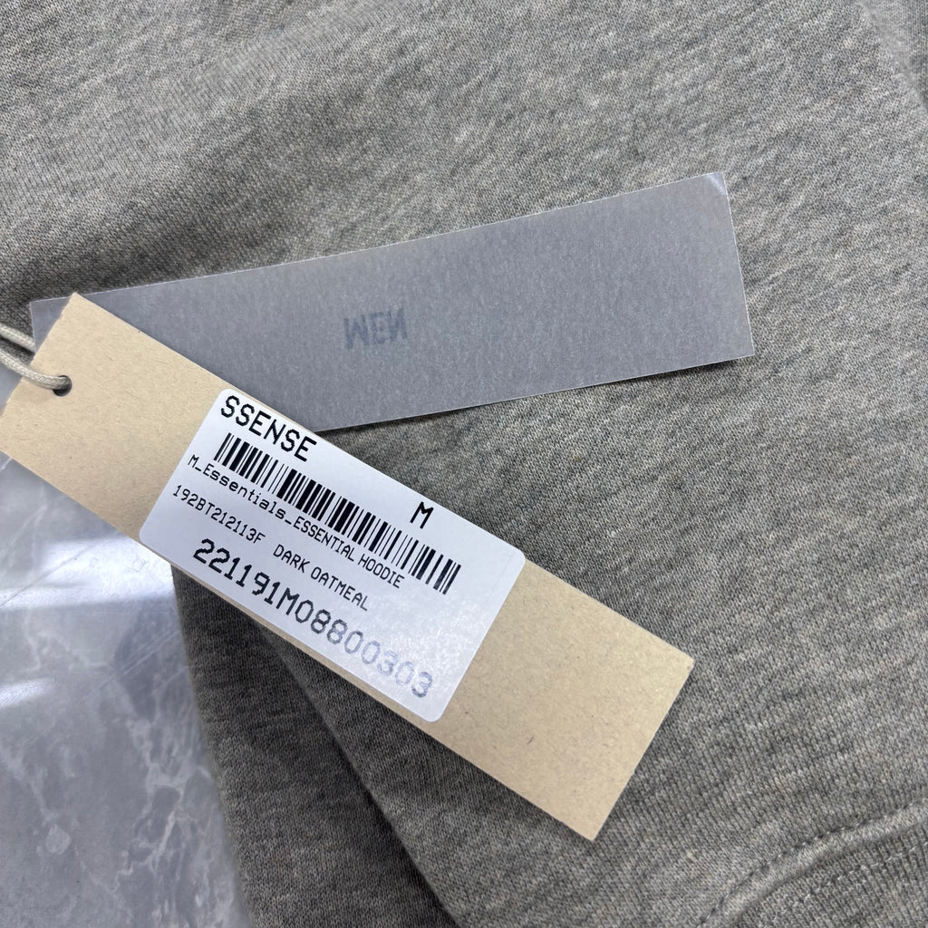 Dark Oatmeal Essentials Hoodie