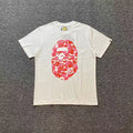 White and Pink Bape Shirt