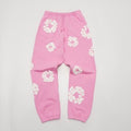 Pink Denim Tear Sweatpants
